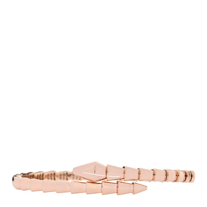 Bulgari 18K Rose Gold Serpenti Viper Bracelet M 1 of 4