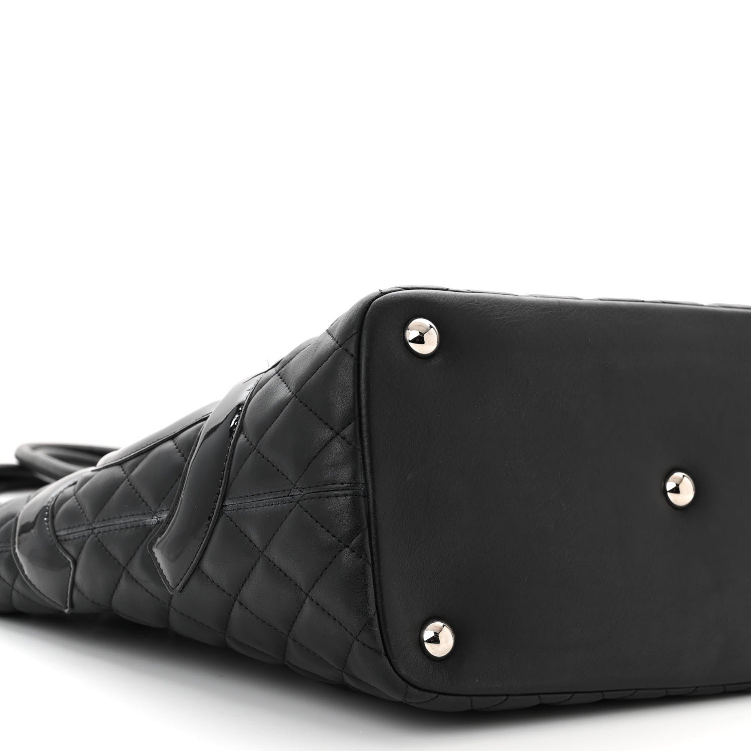 Chanel Calfskin Quilted Large Cambon Tote Black 9 of 11