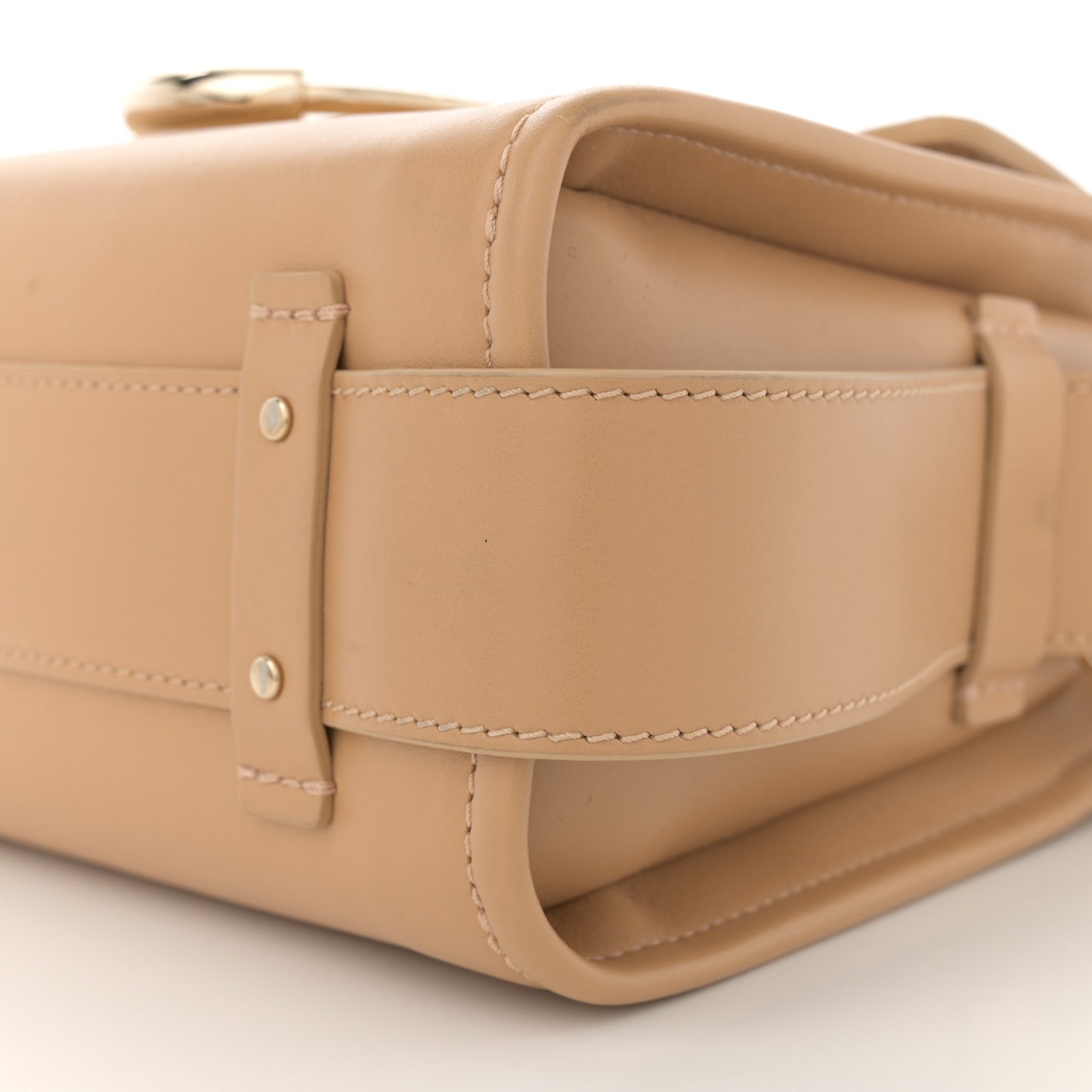 Calfskin Mini Tess Day Bag Sweet Beige