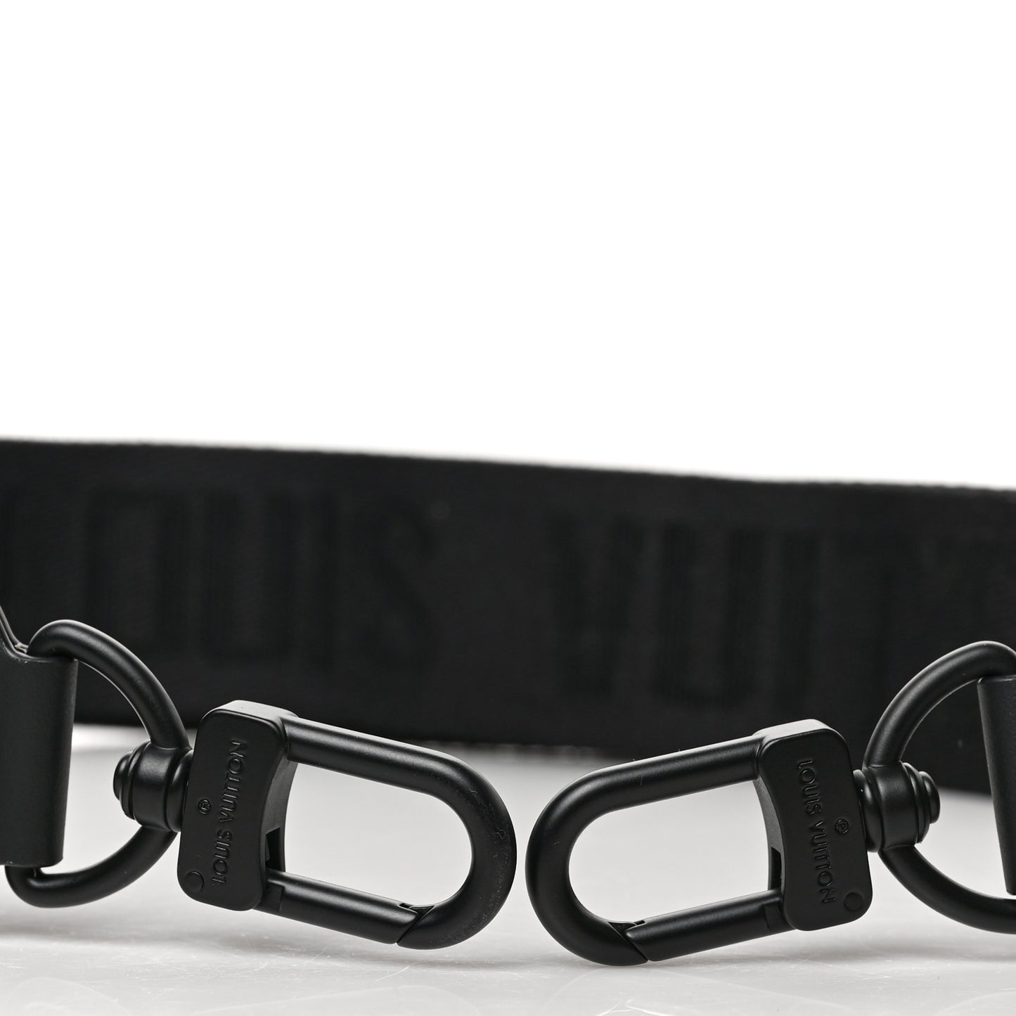 Monogram Trio Messenger Shoulder Strap Black