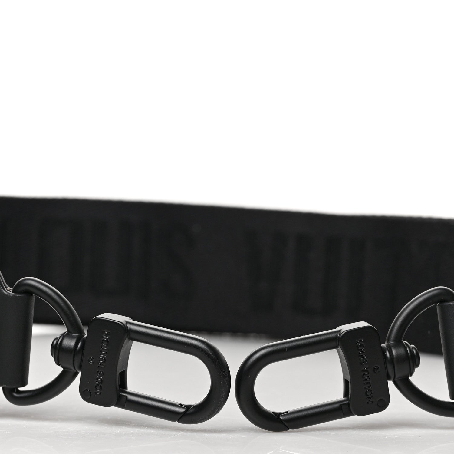 Louis Vuitton Monogram Trio Messenger Shoulder Strap Black 4 of 4