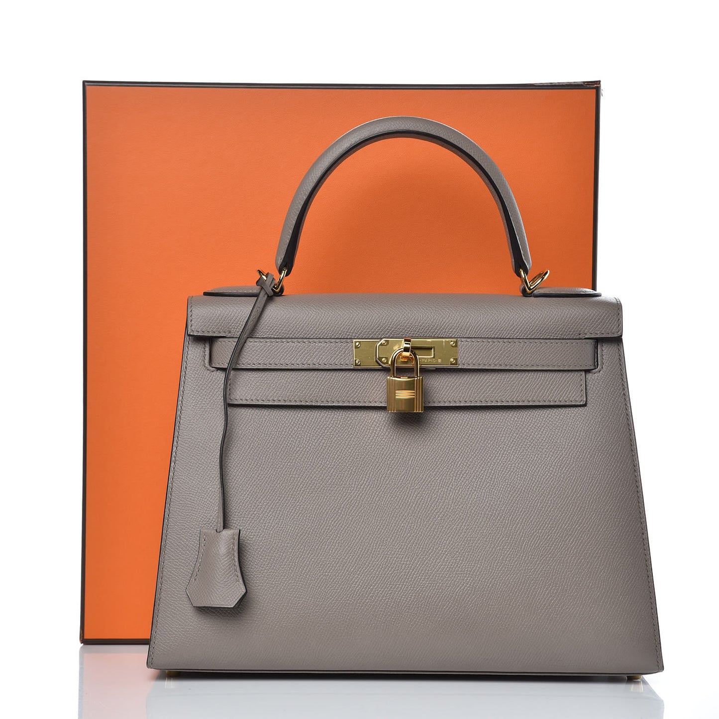 Epsom Kelly Sellier 28 Gris Asphalte