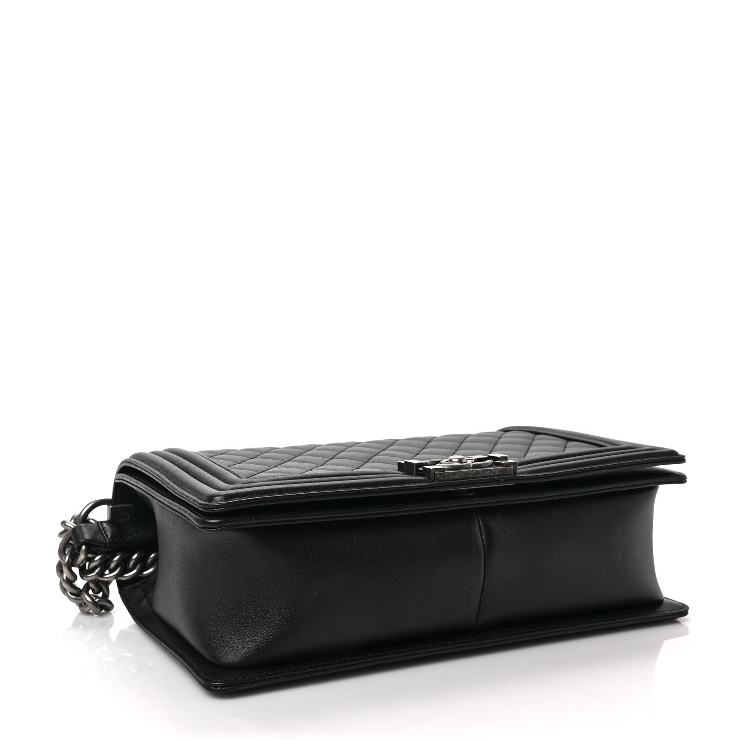 Chanel Calfskin Quilted New Medium Boy Flap Black 4 of 8