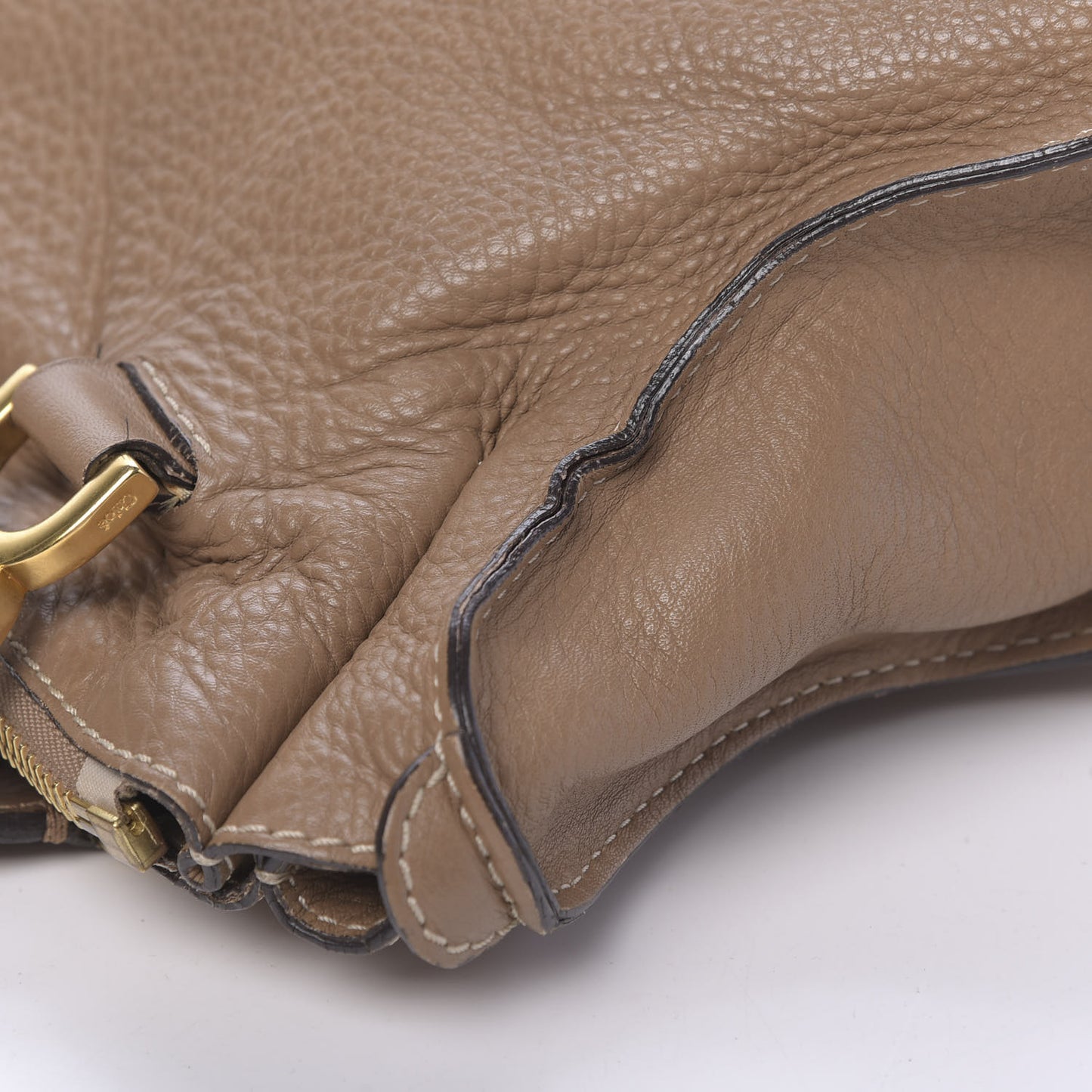 Calfskin Medium Marcie Satchel Nut