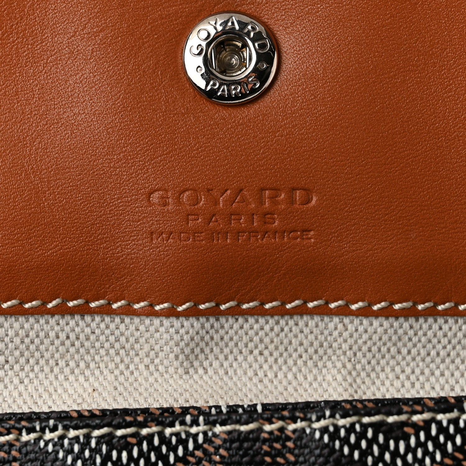 Goyard Goyardine Saint Louis GM Black Gold 7 of 10