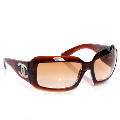 Chanel Mother of Pearl CC Sunglasses 5076-H Tortoise 3 of 5