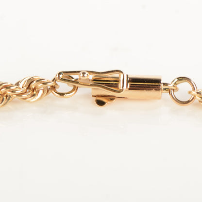 Tiffany 14K Yellow Gold Rope Bracelet 3 of 4