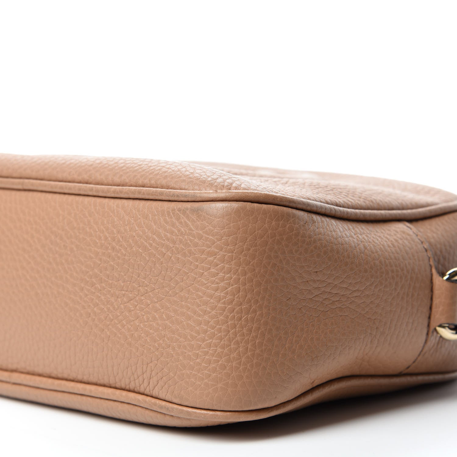 Gucci Pebbled Calfskin Small Soho Disco Bag Camelia 7 of 11