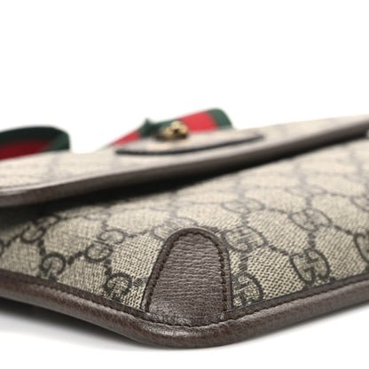 Gucci GG Supreme Monogram Neo Vintage Web Belt Bag Brown 9 of 10