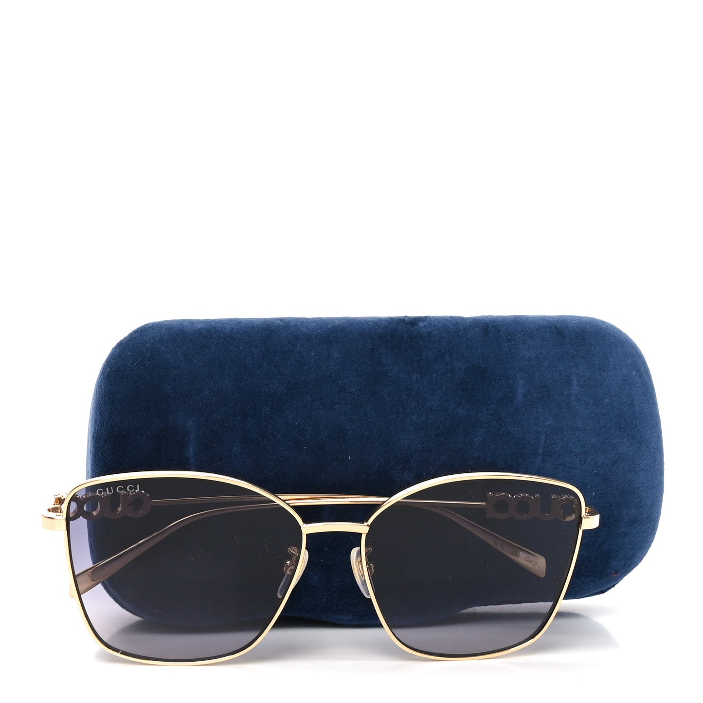 Metal Crystal Sunglasses GG1914SA Gold