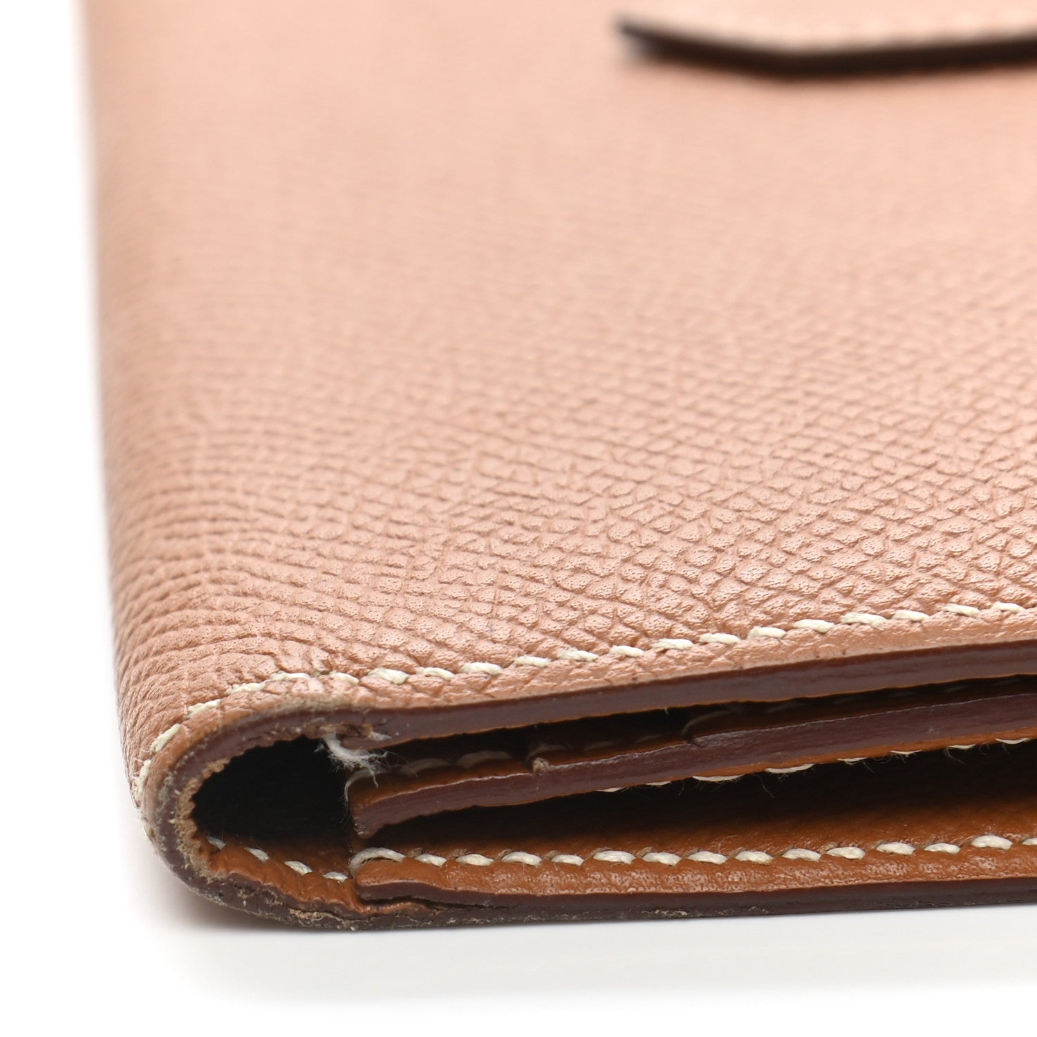 Hermes Epsom Bearn Gusset Wallet Gold 11 of 13