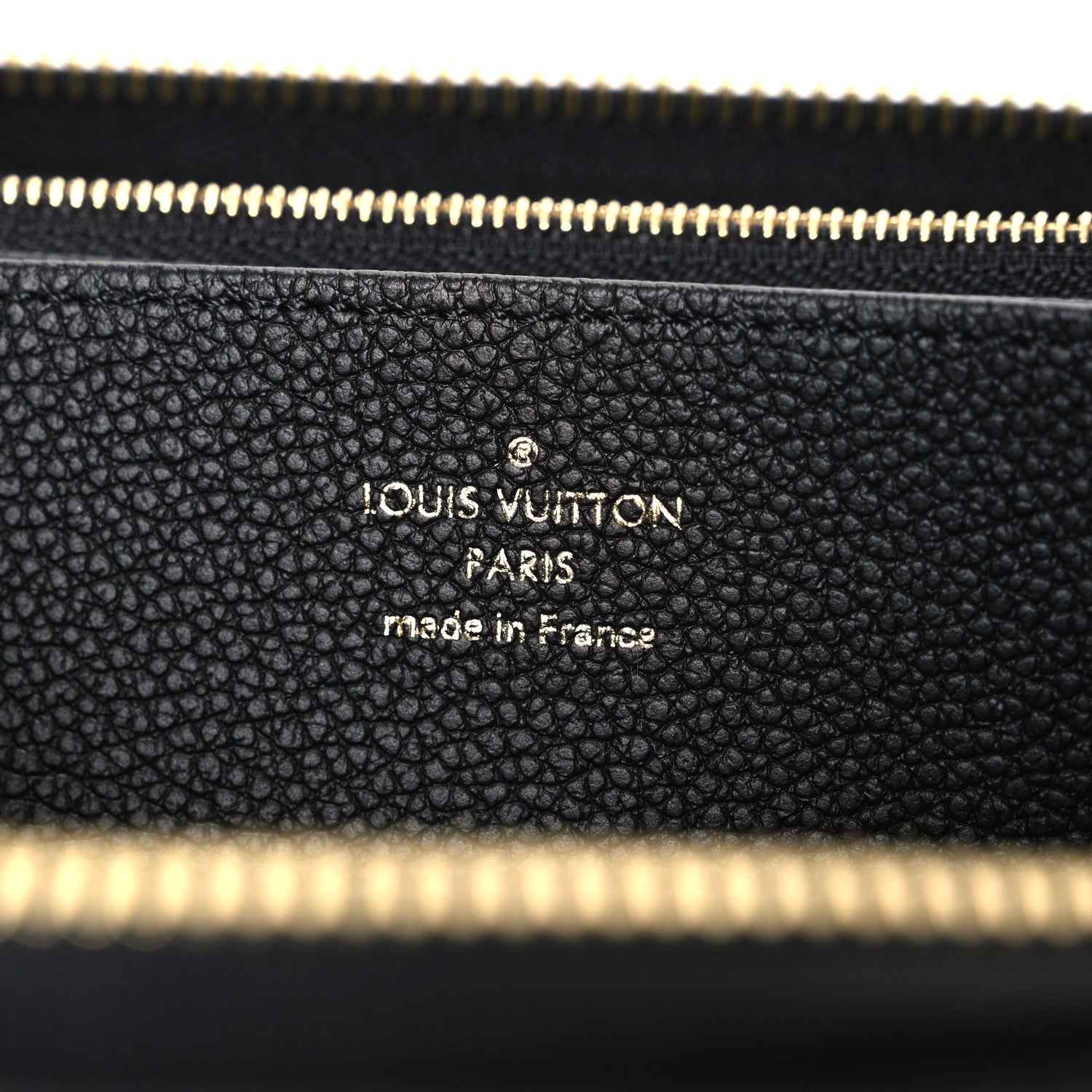 Louis Vuitton Empreinte Zippy Wallet Black 6 of 6