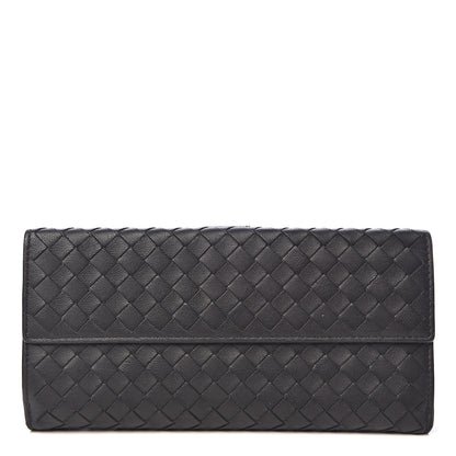 Bottega Veneta Nappa Intrecciato Continental Wallet Black 1 of 9
