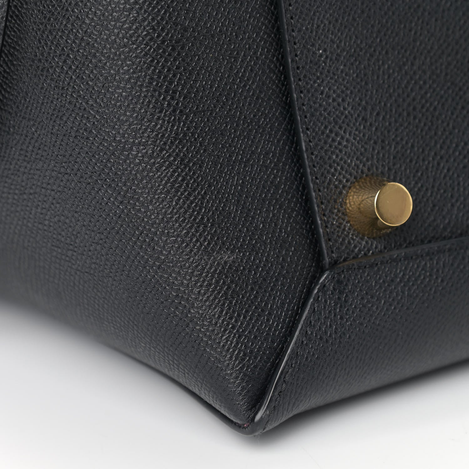 Celine Grained Calfskin Mini Belt Bag Black 11 of 13
