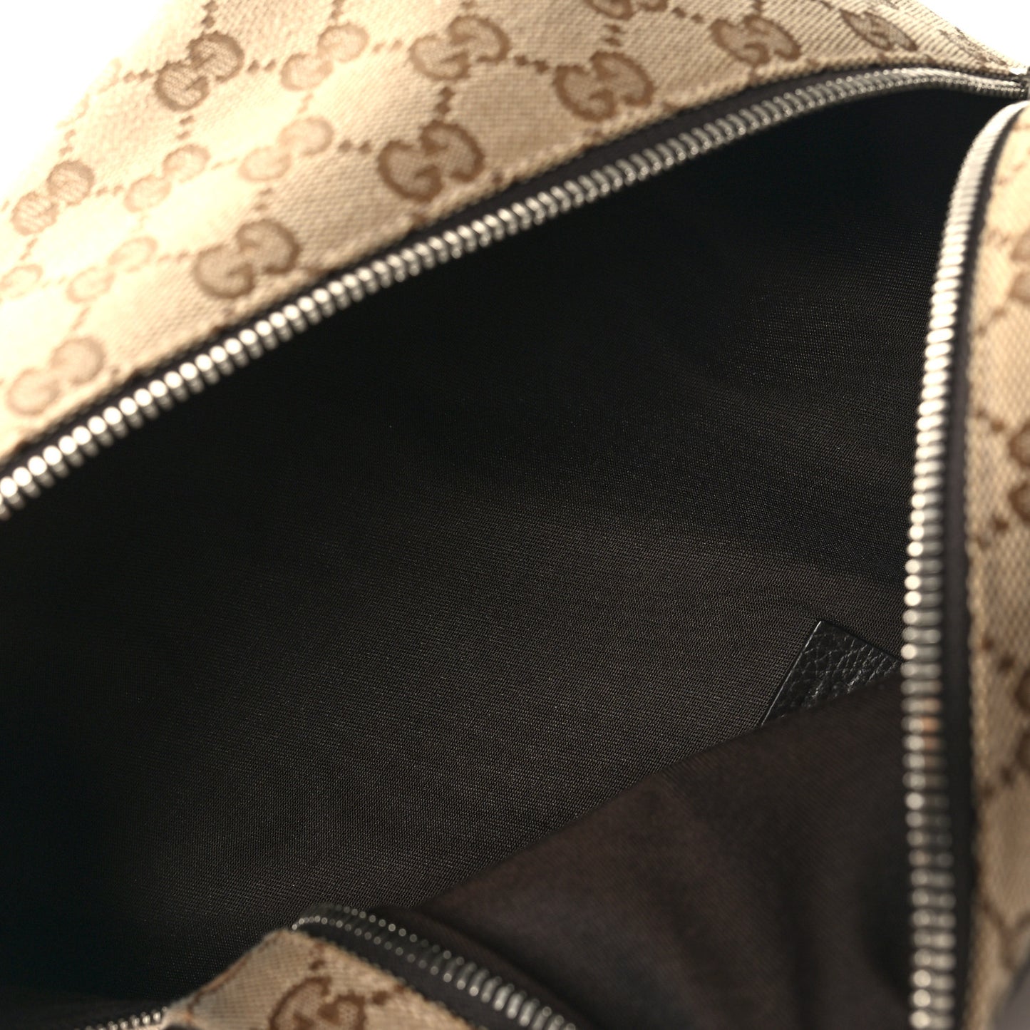 Monogram Dollar Calfskin Waist Pouch Beige Ebony Testa di Moro Marrone Scuro