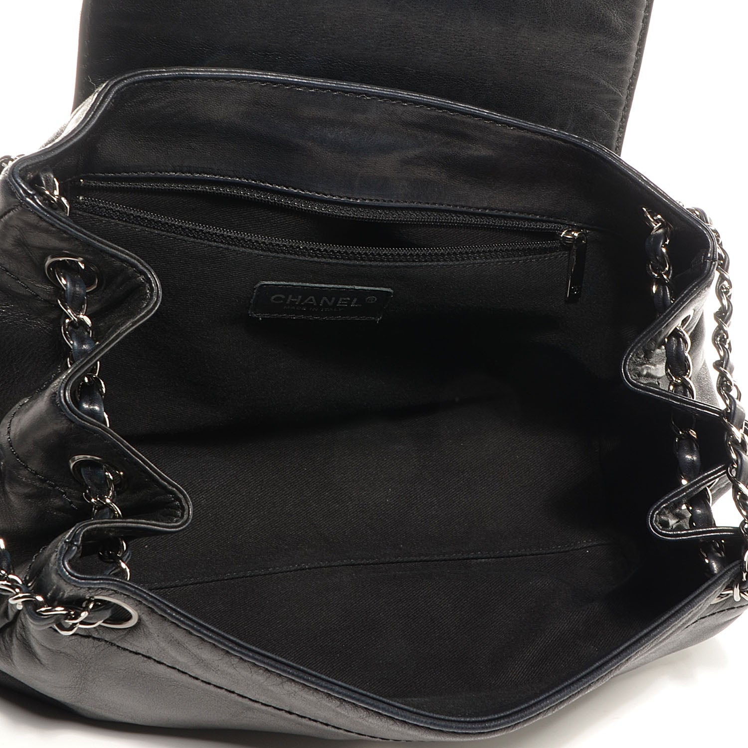 Chanel Lambskin Rock and Chic Shoulder Bag Black 5 of 7