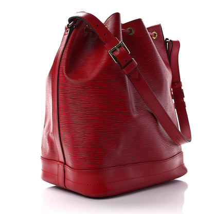 Louis Vuitton Epi Noe Castillan Red 3 of 12