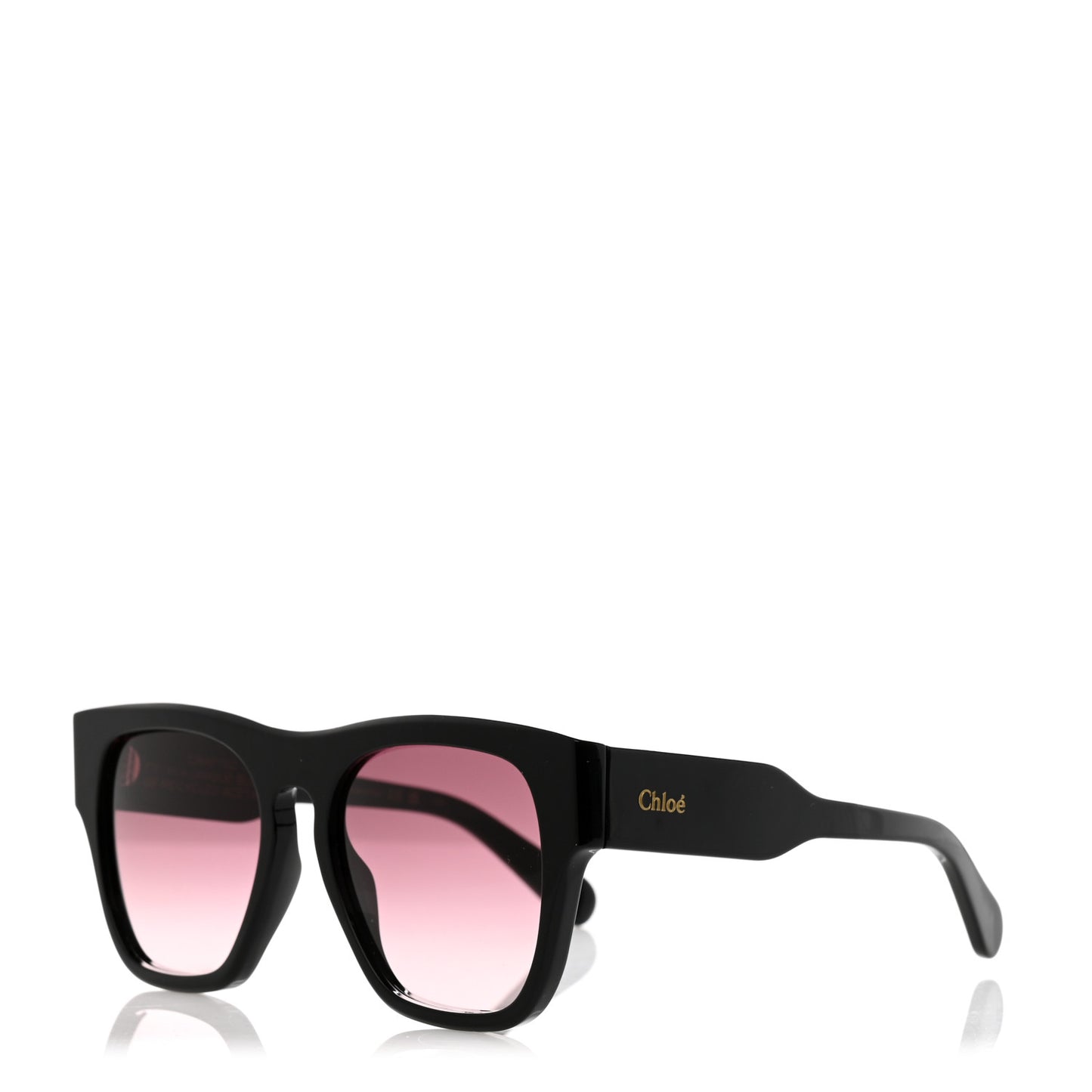 Acetate Oversized Square Sunglasses CH0149S Black