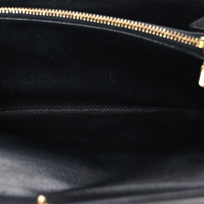 Louis Vuitton Epi Sarah Wallet Black 5 of 7