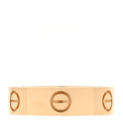 Cartier 18K Yellow Gold 5.5mm LOVE Ring 57 8 3 of 5