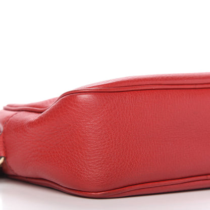 Gucci Pebbled Calfskin Small Soho Disco Bag Tabasco Red 6 of 10
