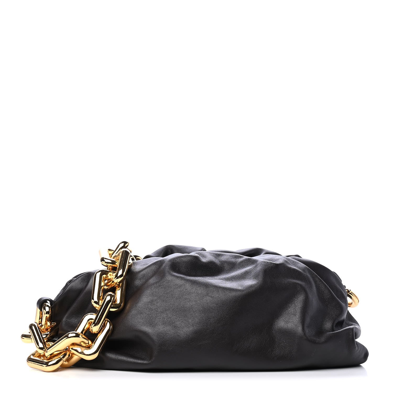 Bottega Veneta Calfskin The Pouch Chain Fondant 1 of 4