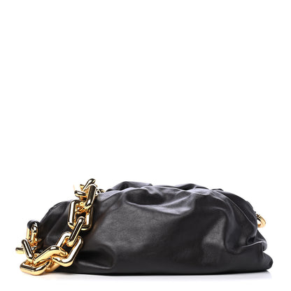 Bottega Veneta Calfskin The Pouch Chain Fondant 1 of 4