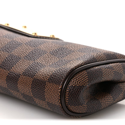 Louis Vuitton Damier Ebene Eva Clutch 10 of 13
