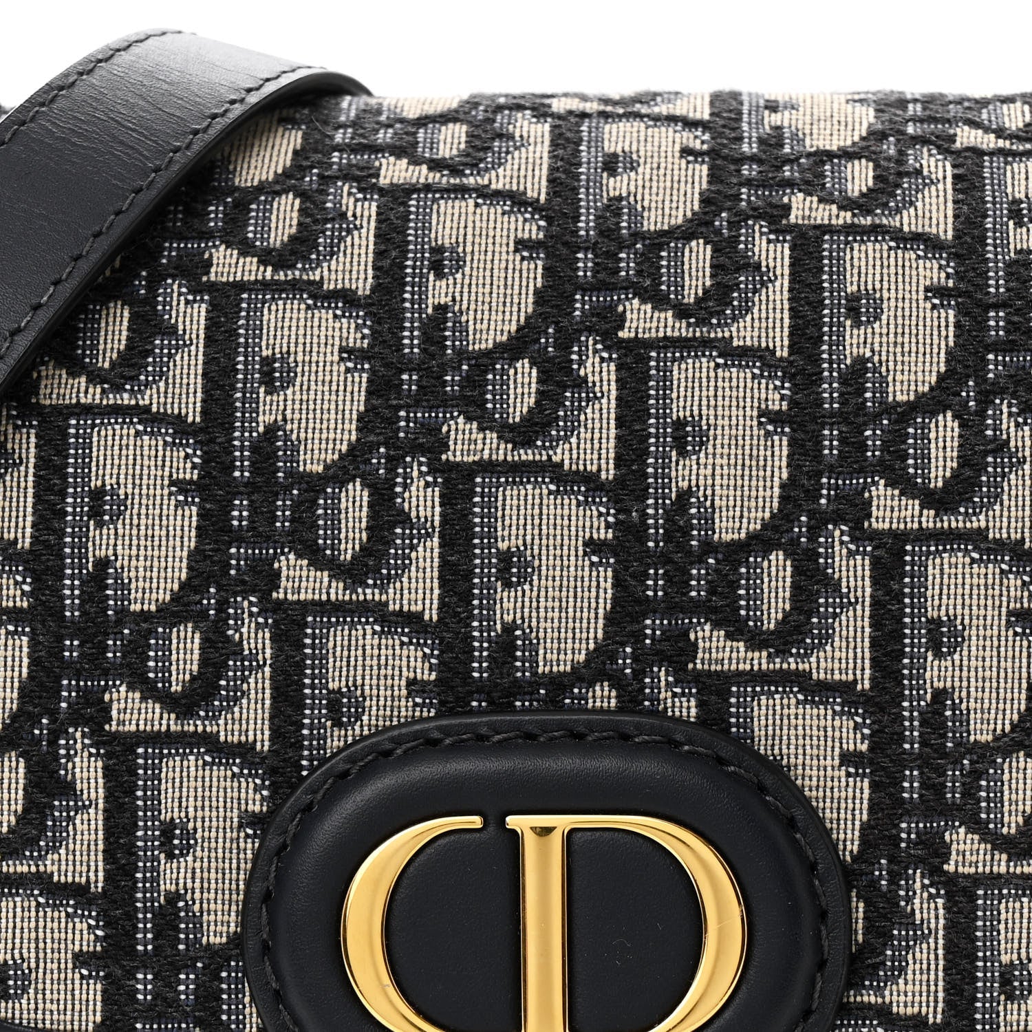 Christian Dior Oblique Medium Bobby Flap Blue 7 of 10