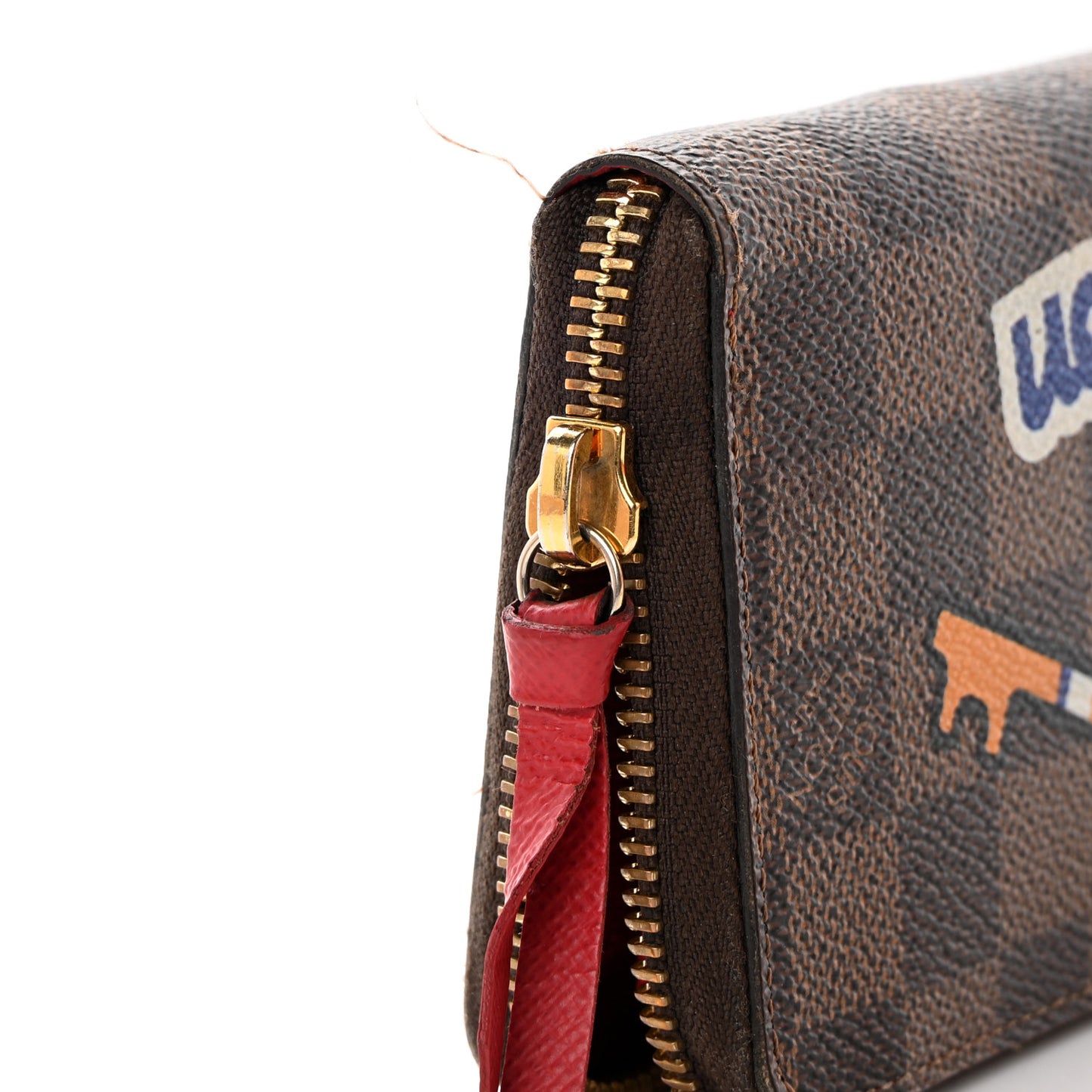 Damier Ebene Patches Clemence Wallet
