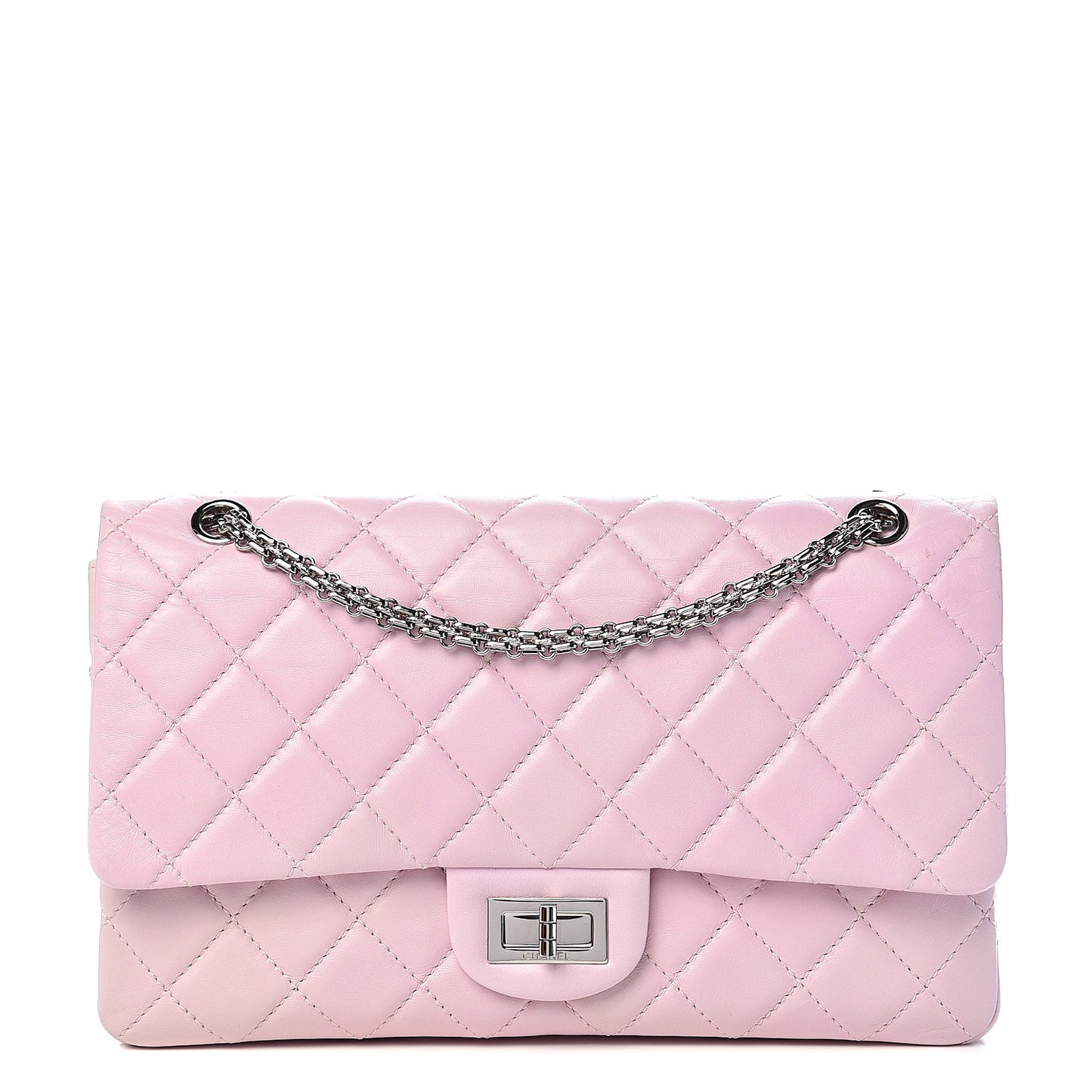 Lambskin Degrade Quilted 2.55 Reissue 227 Flap Pink
