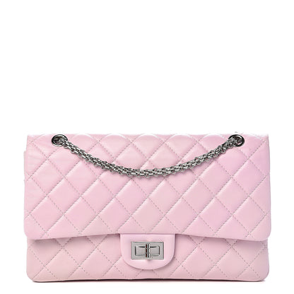 Chanel Lambskin Degrade Quilted 2.55 Reissue 227 Flap Pink 1 of 14