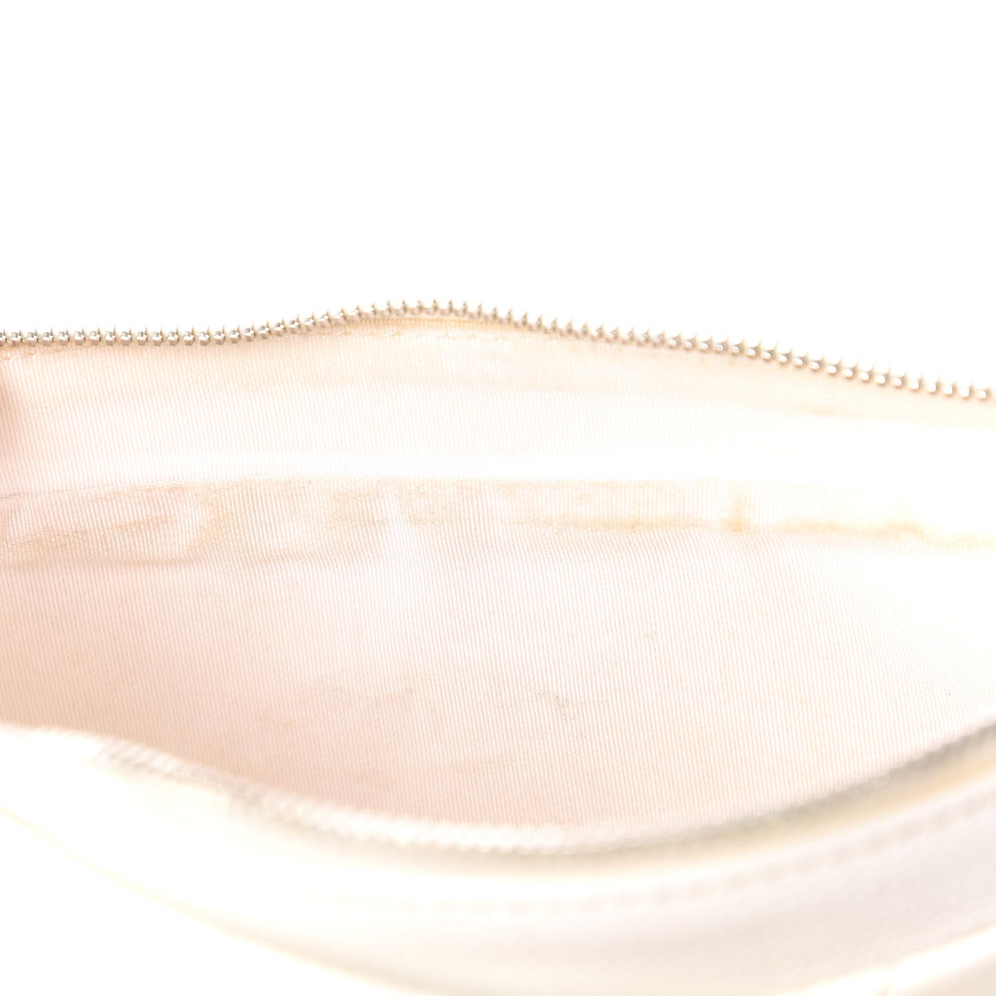 Caviar Quilted Timeless CC Shoulder Bag White