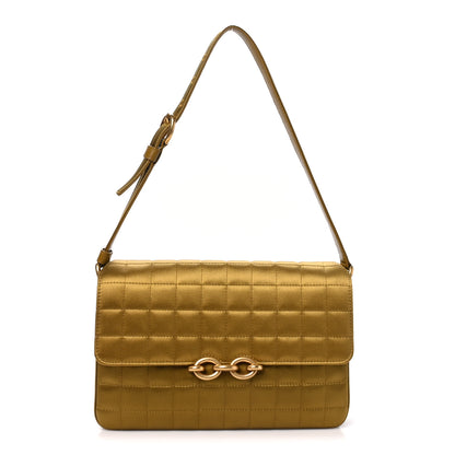 Saint Laurent Carre Quilted Le Maillon Satchel   New Jungle 1 of 10
