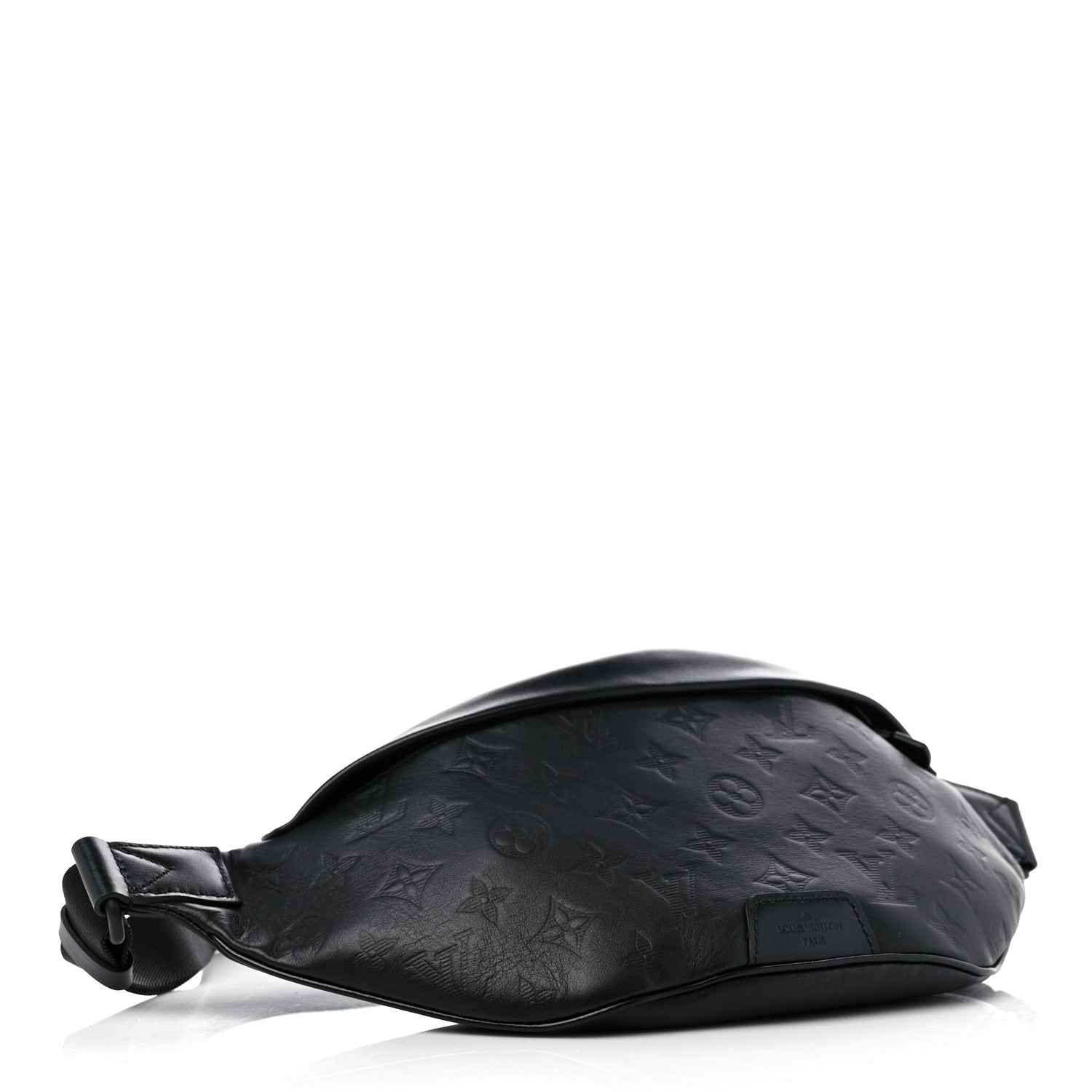 Louis Vuitton Calfskin Monogram Shadow Discovery Bumbag Black 5 of 11