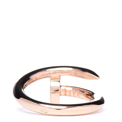 Cartier 18K Pink Gold Juste Un Clou Ring 49 4.75 3 of 5