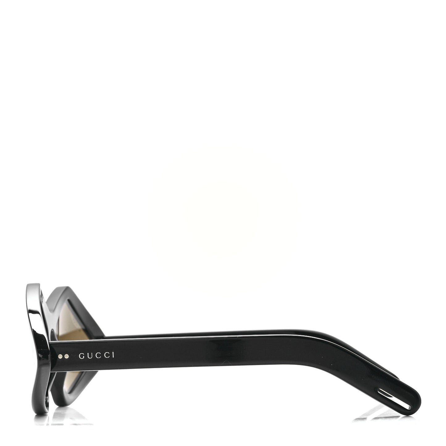 Acetate Geometric Sunglasses GG0496S Black