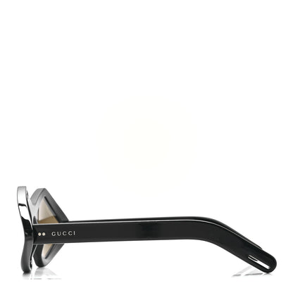 Gucci Acetate Geometric Sunglasses GG0496S Black 3 of 8