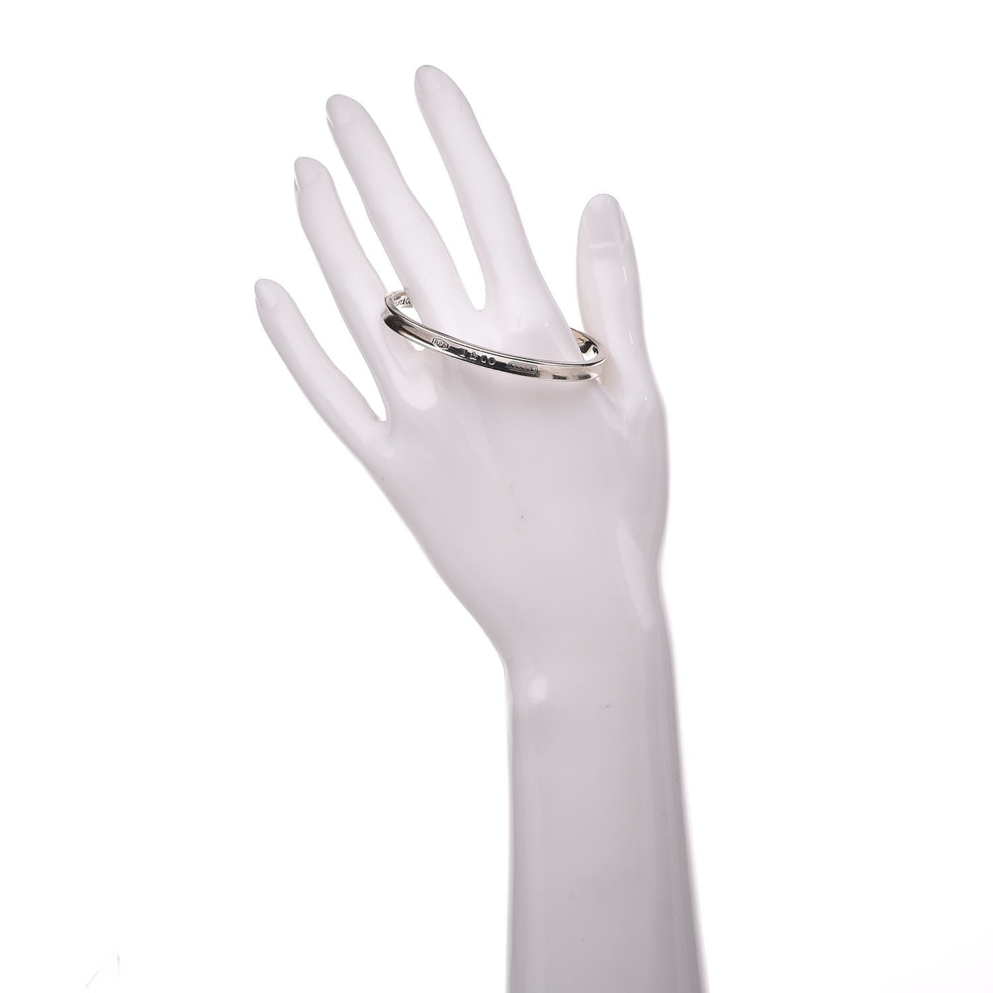 Sterling Silver Narrow 1837 Cuff Bracelet