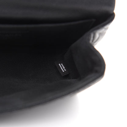 Chanel Grained Calfskin Quilted 2.55 Reissue Flap Belt Bag Clutch Black 8 of 13