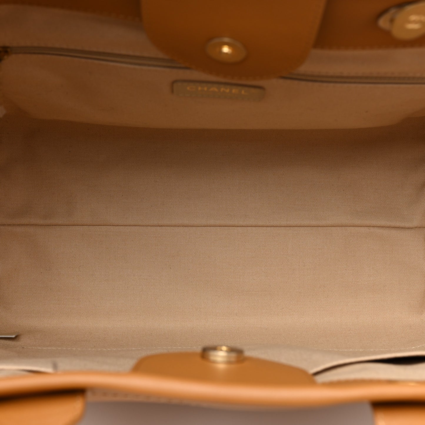 Calfskin Medium Deauville Tote Brown