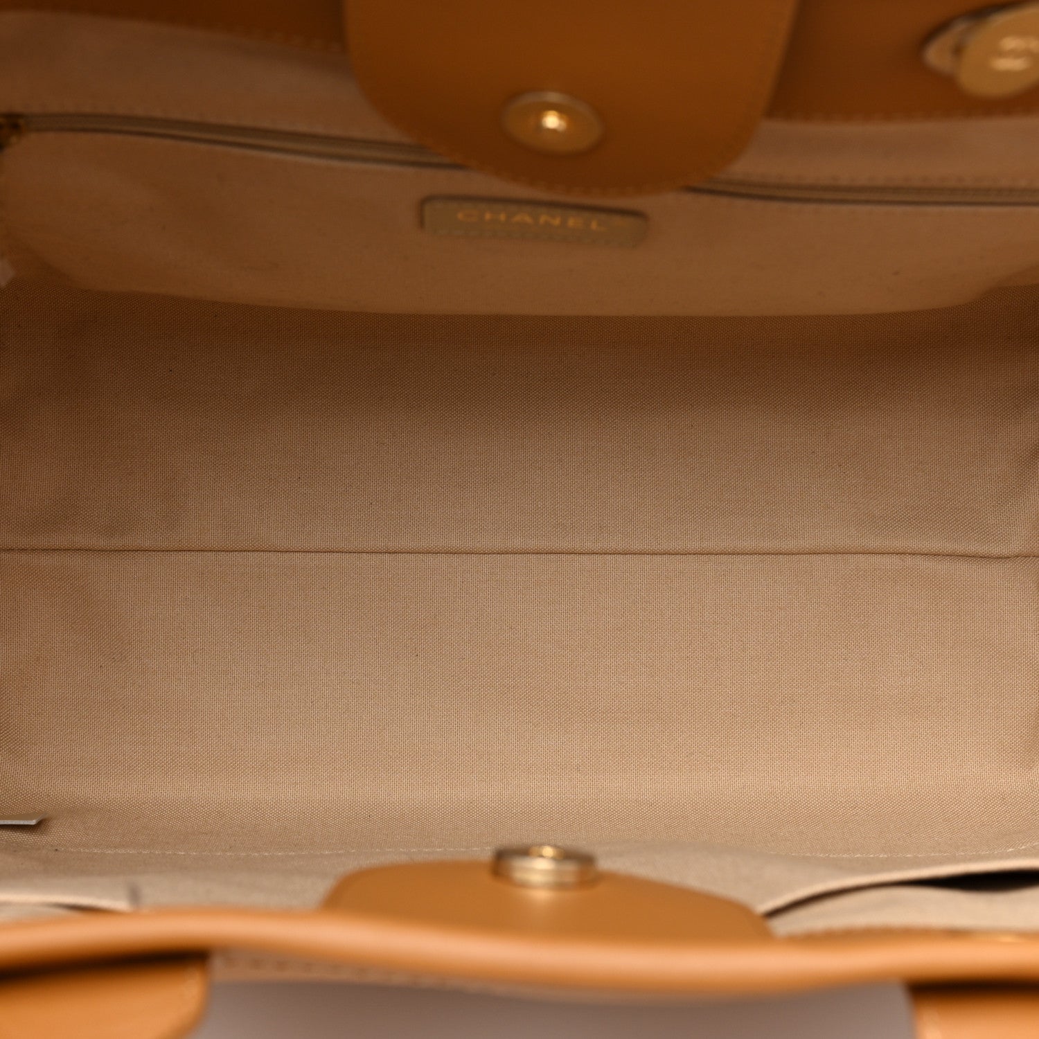 Chanel Calfskin Medium Deauville Tote Brown 6 of 9