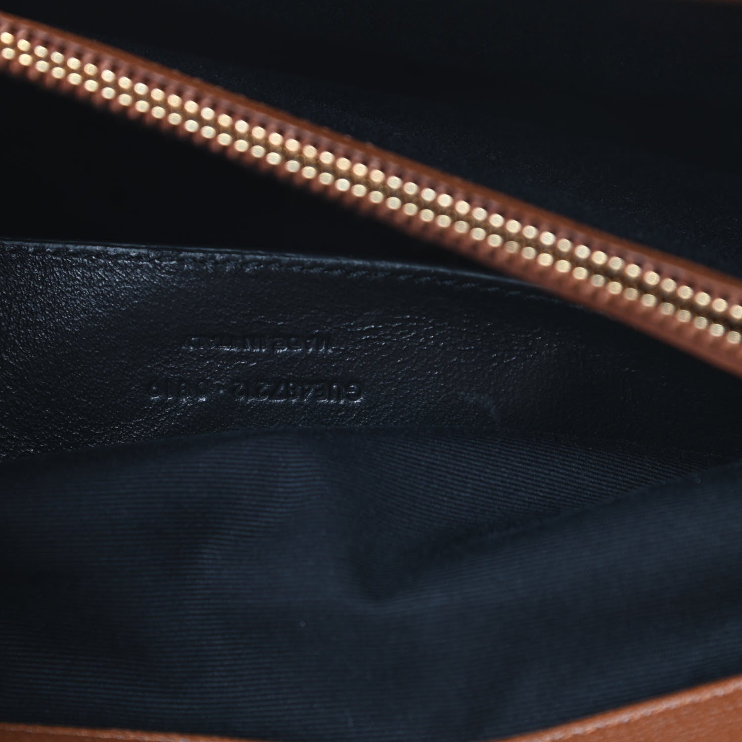 Saint Laurent Sheepskin Matelasse Chevron Monogram Large College Satchel Cognac 7 of 14