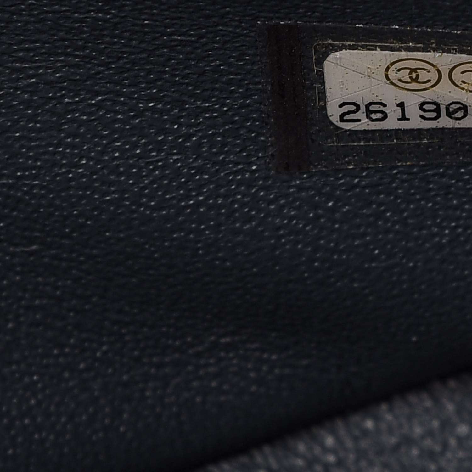 Chanel Caviar Quilted Jumbo Double Flap Dark Grey 9 of 10