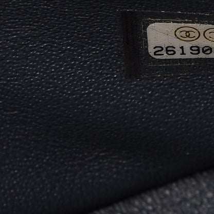 Chanel Caviar Quilted Jumbo Double Flap Dark Grey 9 of 10