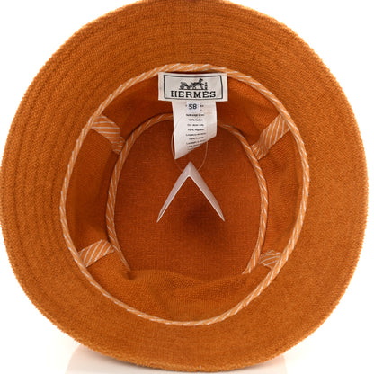 Hermes Cotton Eden Bucket Hat 58 Tan 7 of 8