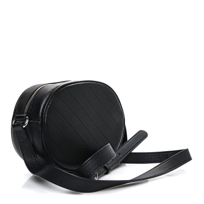 Gucci Sakai Be Green Calfskin Diagonal Stitched Mini Blondie Shoulder Bag Black 3 of 10