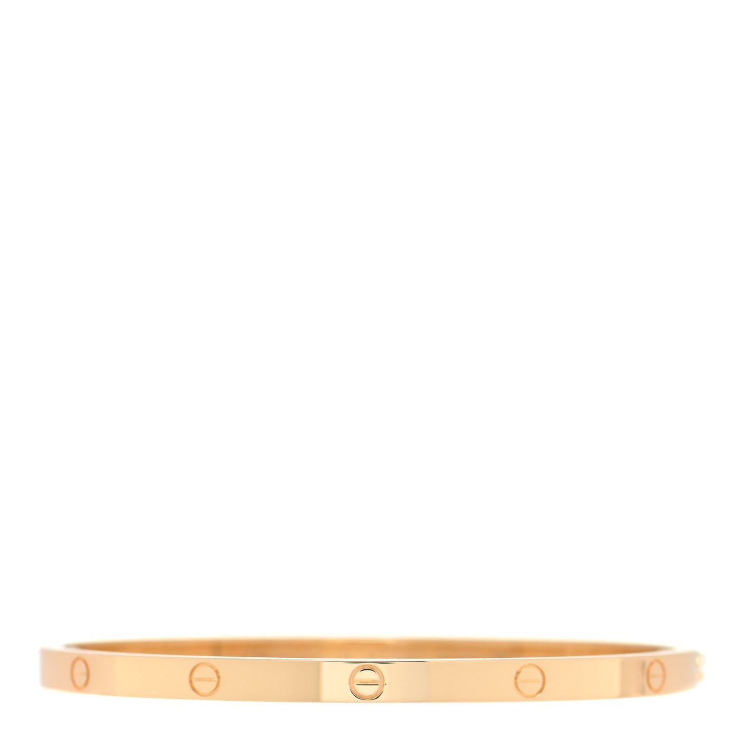 18K Yellow Gold Small LOVE Bracelet 16