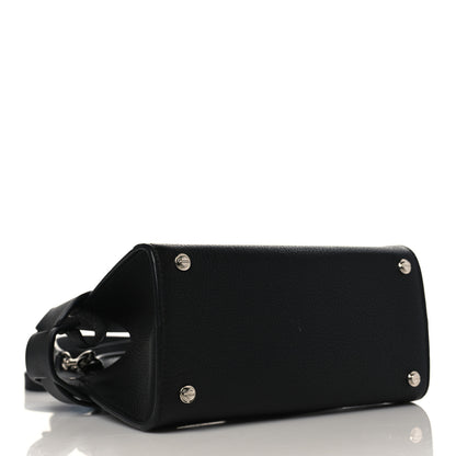 Givenchy Grained Calfskin Small Horizon Satchel Black 4 of 8