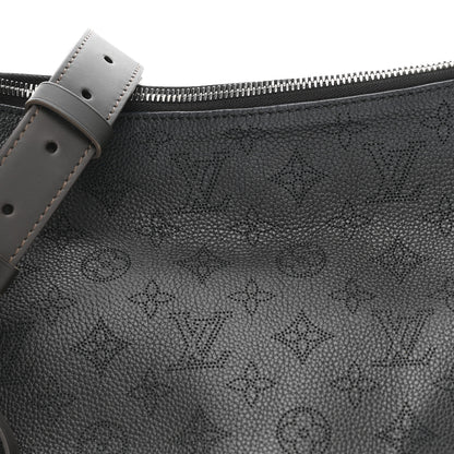 Louis Vuitton Mahina Beaubourg Hobo MM Black 8 of 12